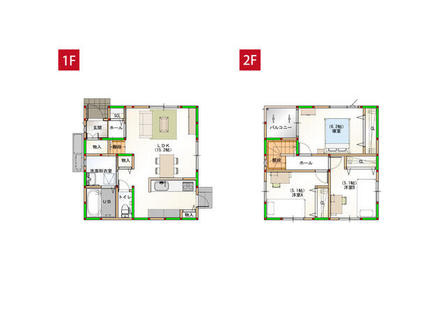 【間取り】 | 新築住宅　いの町枝川⑭
