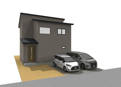 【外観】 | 建築条件付き宅地　高知市介良乙 | イメージです