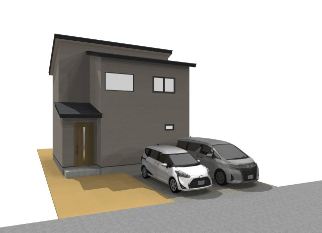 【外観】 | 建築条件付き宅地　高知市介良乙 | イメージです