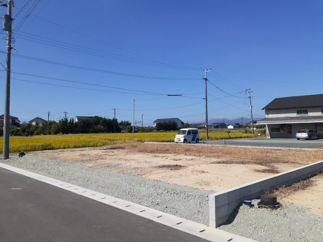 宇城市小川町川尻の売地の外観