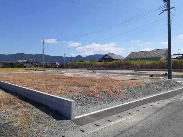 宇城市小川町川尻の売地の外観