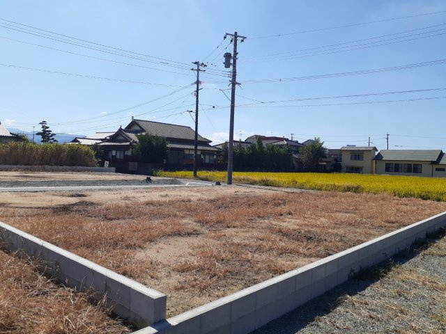 宇城市小川町川尻の売地の外観