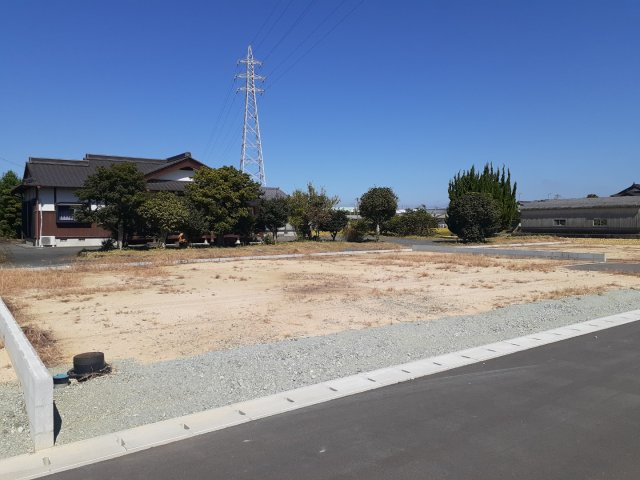 宇城市小川町川尻の売地の外観