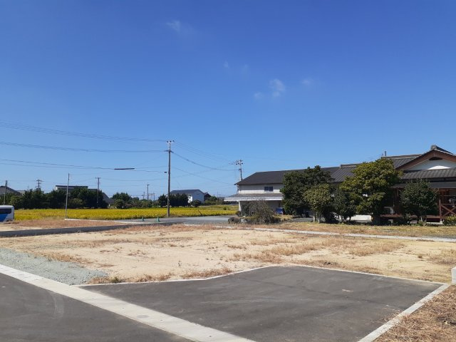 宇城市小川町川尻の売地の外観