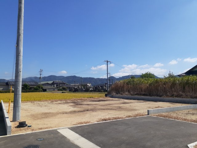 宇城市小川町川尻の売地の外観