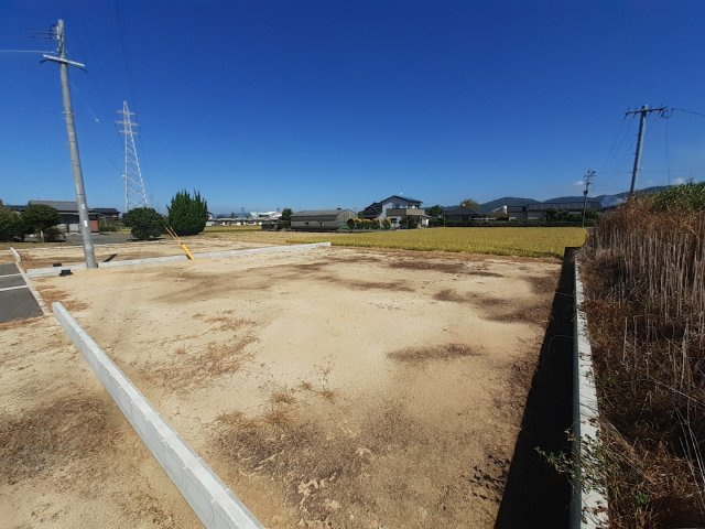 宇城市小川町川尻の売地の外観