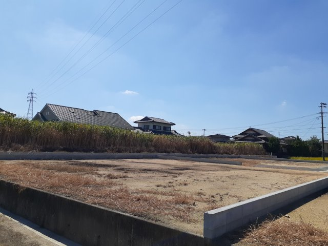 宇城市小川町川尻の売地の外観