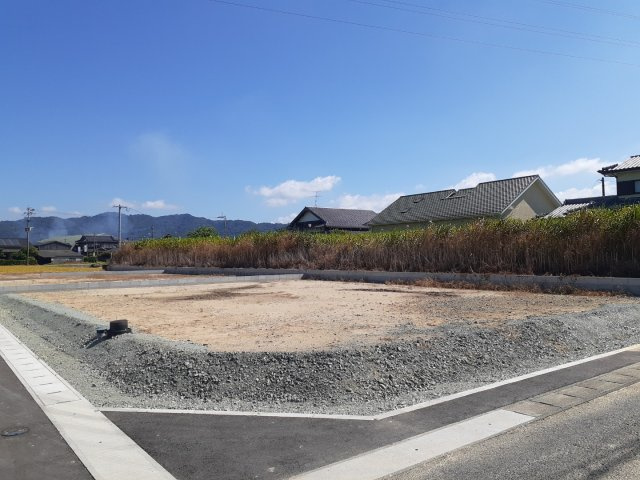 宇城市小川町川尻の売地の外観