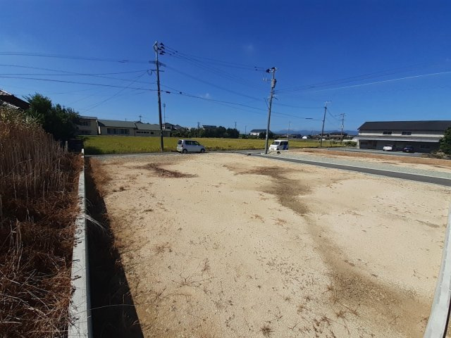 宇城市小川町川尻の売地の外観