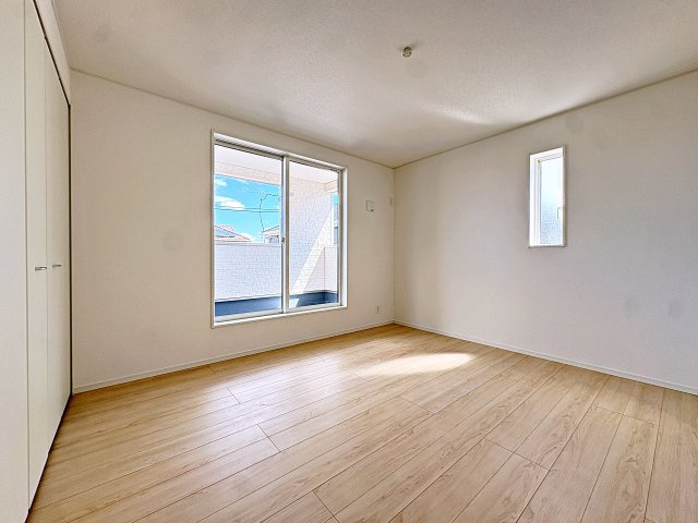新築戸建・新築建売　郡山市富田町第21　小山田小・第六中の洋室|収納が2か所あるので便利！
