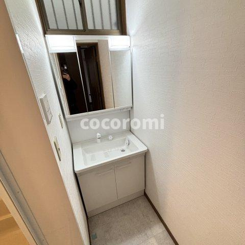 藤田町戸建ての洗面所