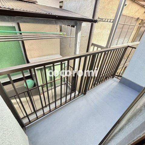 藤田町戸建てのバルコニー