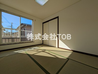 【和室】 | 三鷹市大沢5丁目一戸建-普通借家2年- | 6帖