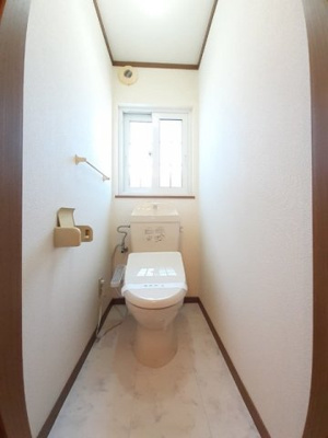 【トイレ】 | ソレアードヒルズ | 清潔感のあるトイレです