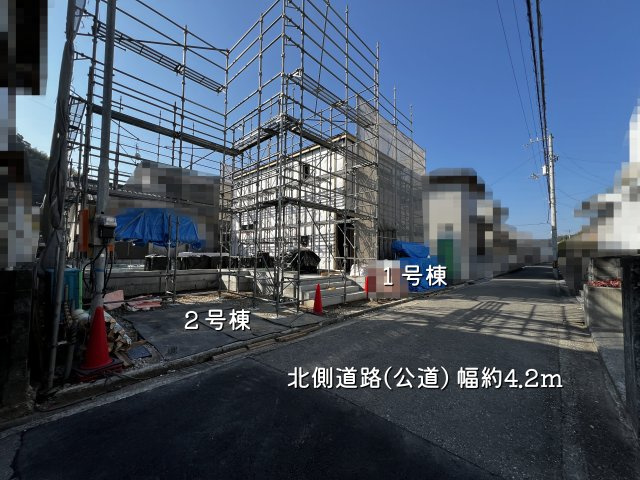 【前面道路含む現地写真】 | 高知市福井東町/2区画