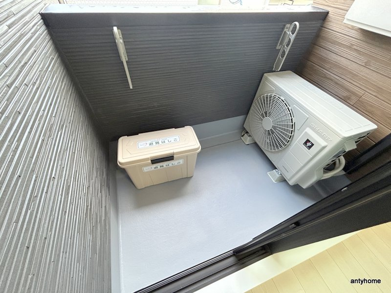 Reve Court　仲介手数料無料のバルコニー
