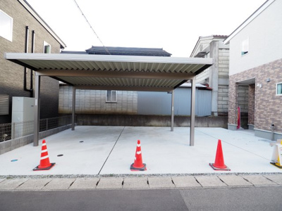 【駐車場】 | 伊達市岡前　2階建 ３ＬＤＫ | ★内覧予約でブランド米2kg★