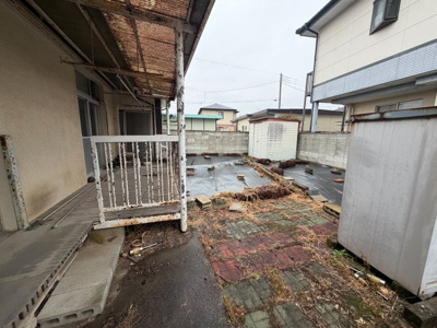 【庭】 | 安中市東上磯部　中古住宅