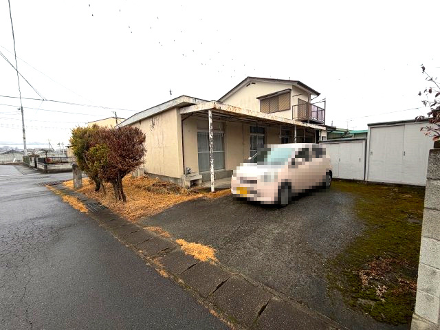 【前面道路含む現地写真】 | 安中市東上磯部　中古住宅