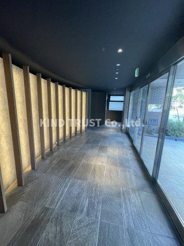 CH.158 RESIDENCE NAKANOSHIMAのロビー|落ち着いたロビーです