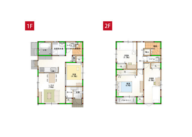 【間取り】 | 新築住宅　香美市土佐山田町東本町2丁目⑬