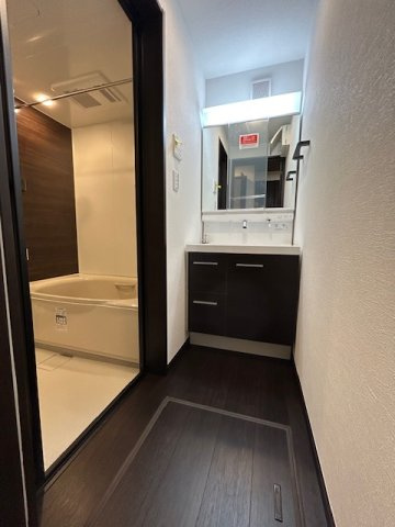 忙しい朝には欠かせない洗面所です