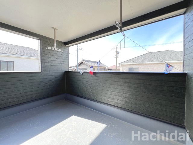 碧南市神有町第2　新築一戸建＜7号棟＞のバルコニー