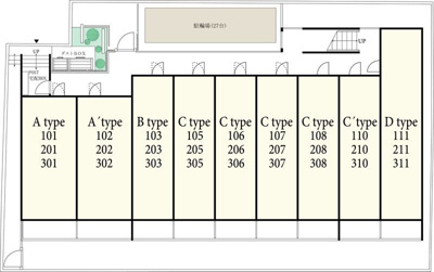 【区画図】 | リブリ西鶴間(リブリニシツルマ)