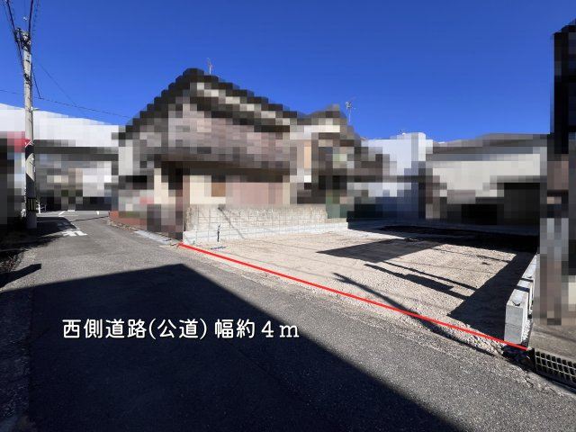 【前面道路含む現地写真】 | 高知市城北町