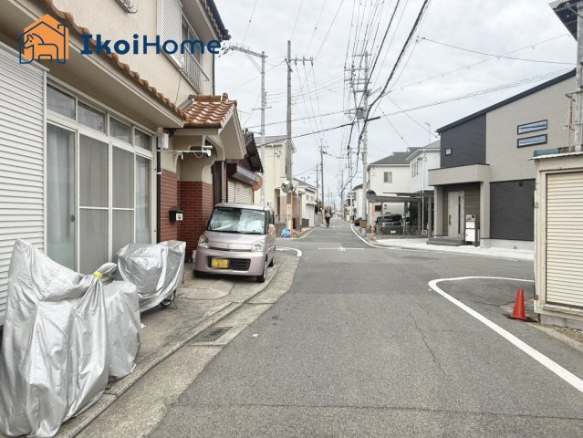 明石市二見町西二見　中古戸建の前面道路含む現地写真|【ホームページに現地動画掲載中】●年中無休：当日予約可●前面道路南側広く約5.4ｍございます！