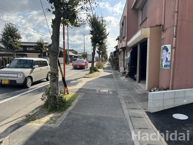 碧南市神有町第2　新築一戸建＜8号棟＞の前面道路含む現地写真