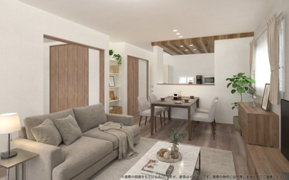 【前面道路含む現地写真】 | 【岡第14期　現地外観】
※令和7年12月時点