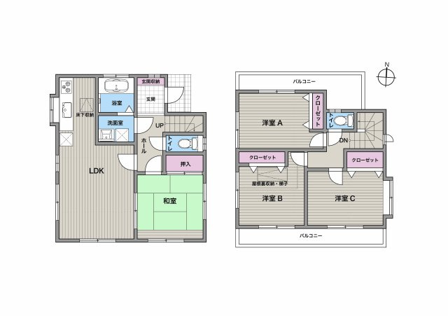 【間取り】 | 池田41貸家