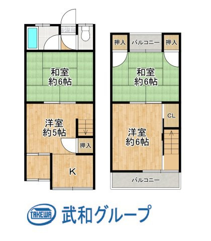 門真市大池町　中古テラスハウスの画像