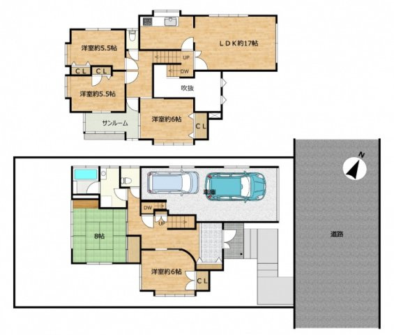 新潟市西区五十嵐東3丁目　中古戸建