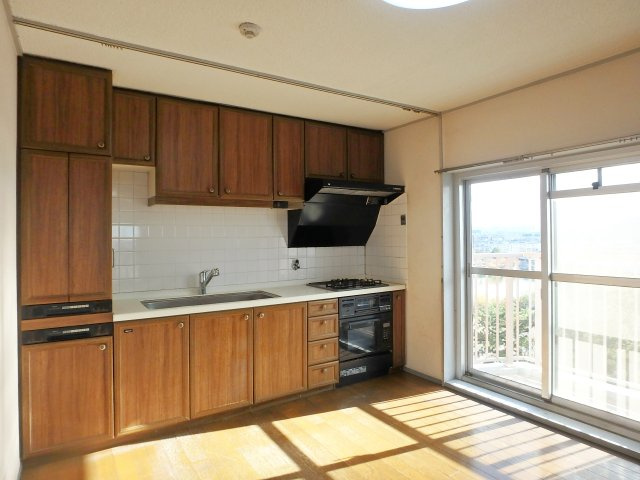 甲子園リバーサイドハイツのキッチン