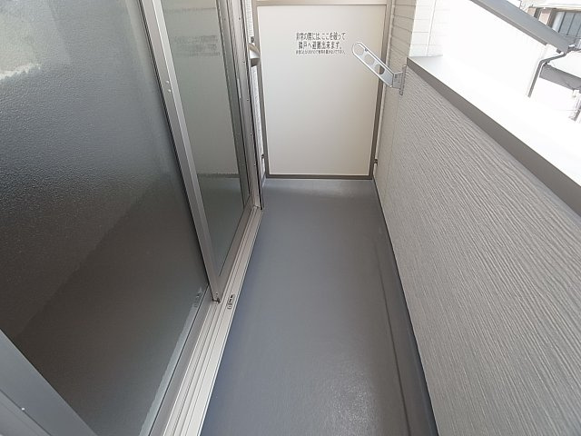 エルデ神戸のバルコニー|陽当り良好バルコニー