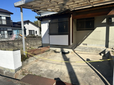 【外観】 | 三池売家 | 幅員6mで車の出し入れもスムーズです！