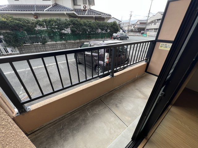 アメニティ江戸橋のバルコニー