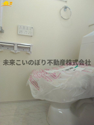 【トイレ】 | Livele Fine加須市南大桑6号棟 | 白を基調とした清潔感のある空間です◎お好みのアレンジでオリジナルの空間に仕上げましょう♪