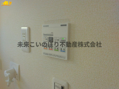 【設備】 | Livele Fine加須市南大桑6号棟 | 浴室乾燥機付きで雨の日に洗濯物を乾かしたりできますよ