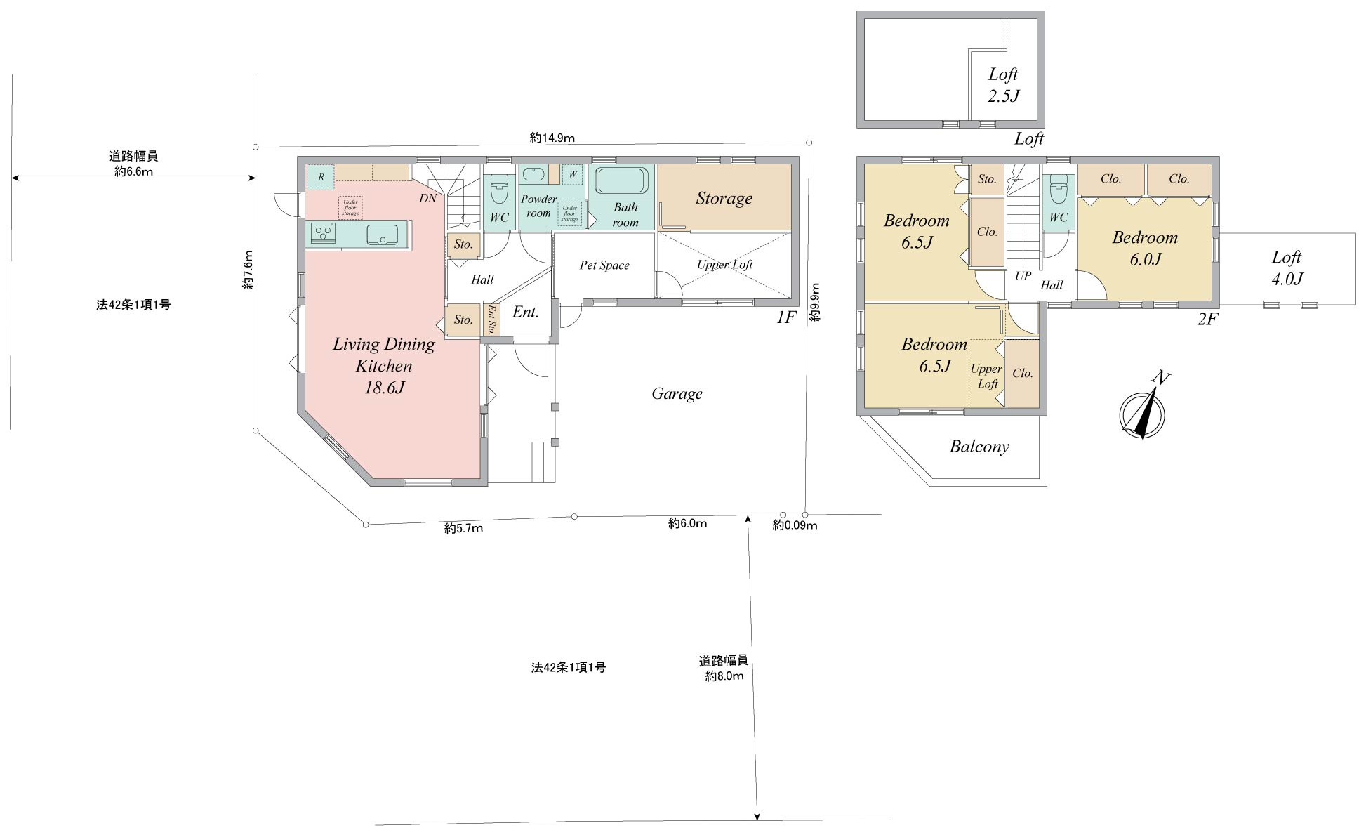 アメリカンスタイルガレージ付注文中古住宅！青葉区奈良町の画像