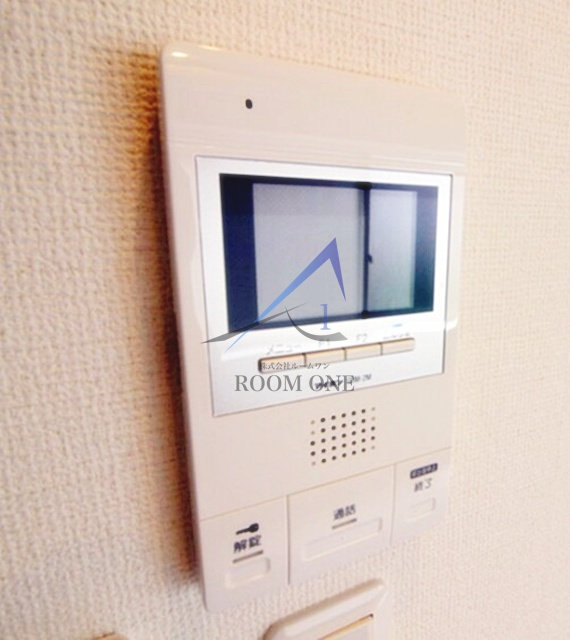 蔵前双葉ハイツのセキュリティ|モニター付きインターホンです。
