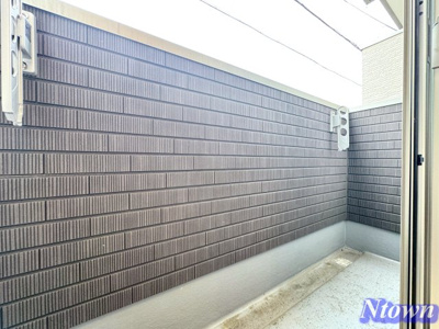 【バルコニー】 | ハーモニーテラス生駒町Ⅱ | 陽当たり良好なバルコニーです