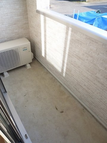 ブルーウィローⅢのバルコニー