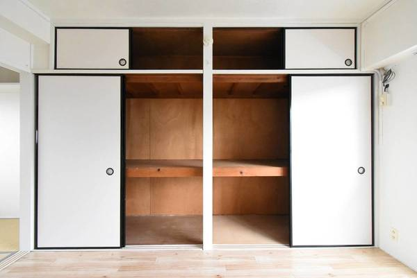 ビレッジハウス沼和田1号棟の収納|ビレッジハウスの同一物件・同一タイプの間取りの写真です