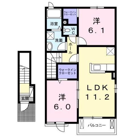 フラン・シェーネの間取り