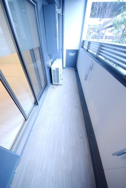 コンフォリア桜上水のバルコニー