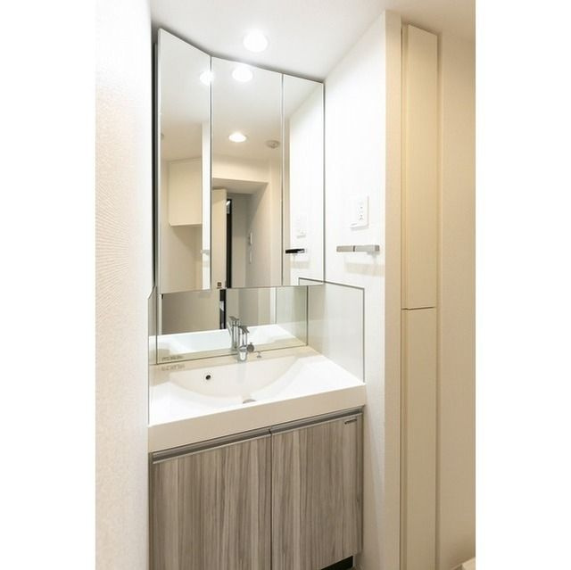 コンフォリア桜上水の洗面所