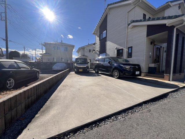 富士住建の注文住宅♪駅まで歩いて約10分、オール電化、作業スペースたっぷりU型キッチンの庭